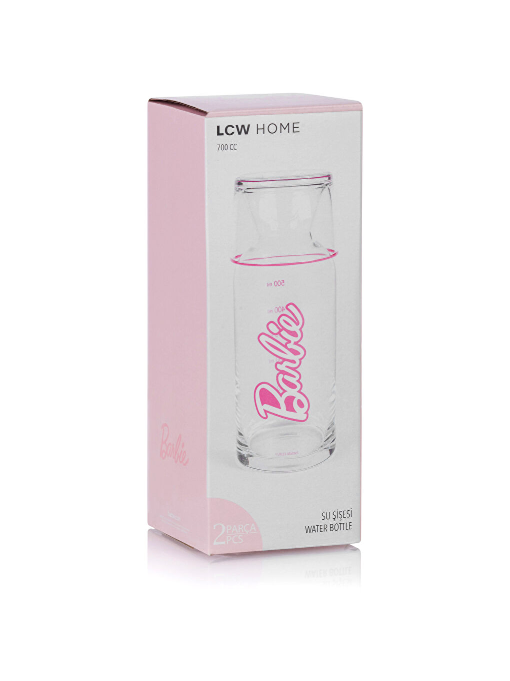 Pichet en Verre avec Couvercle Imprimé Barbie 700 ml-6