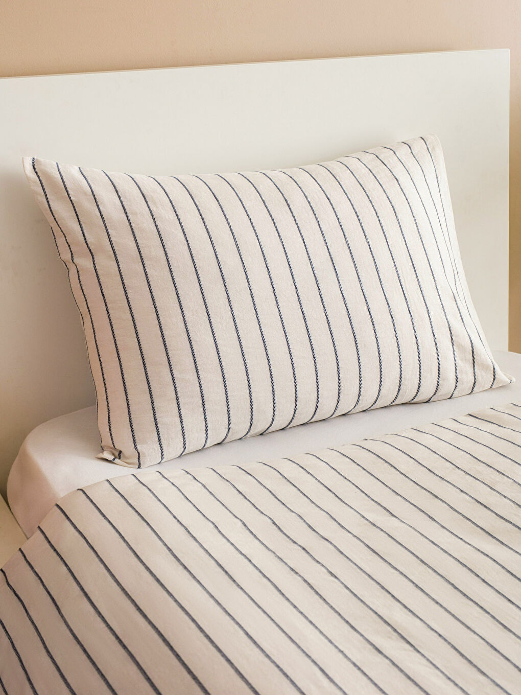 Полосатый комплект односпального пододеяльника-2