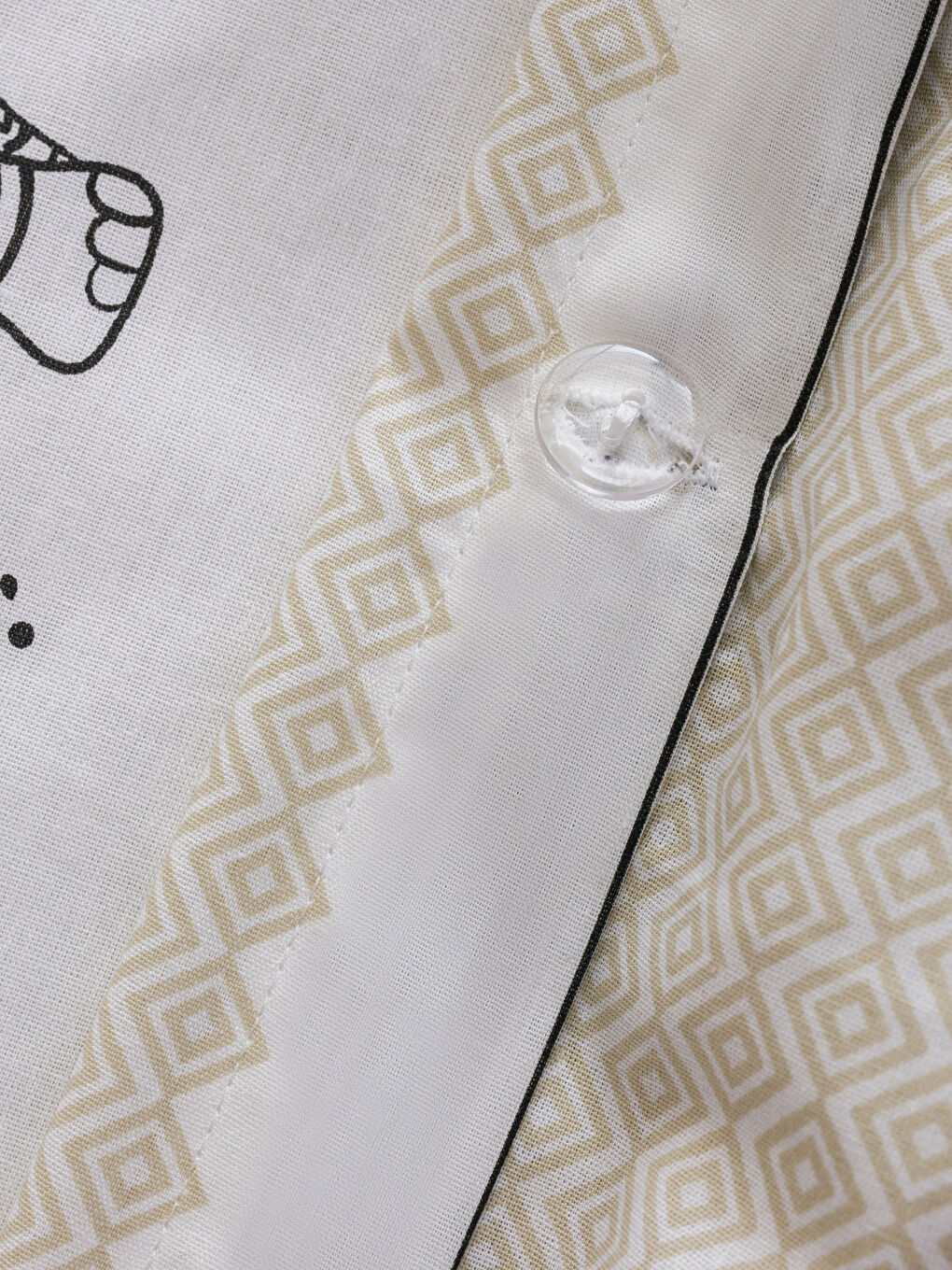 LCW HOME Elephant Printed Single Duvet Cover Set -W3FB81Z8-F9C