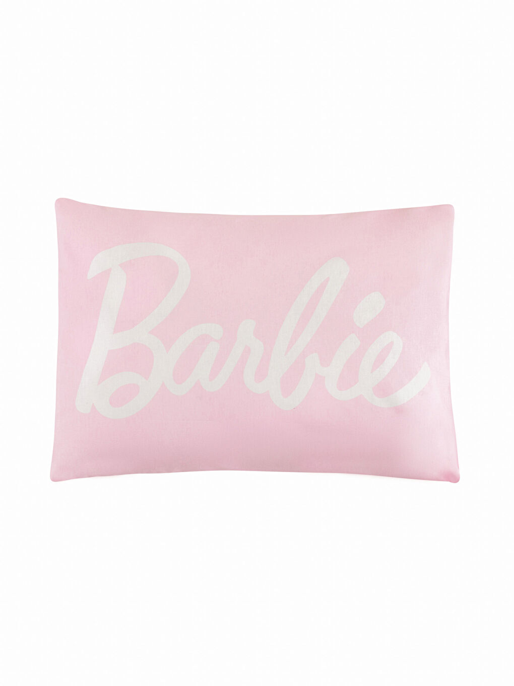 LCW HOME Pembe Baskılı Barbie Baskılı Dokuma Yastık Kılıfı 2'li 50x70 Cm - 4