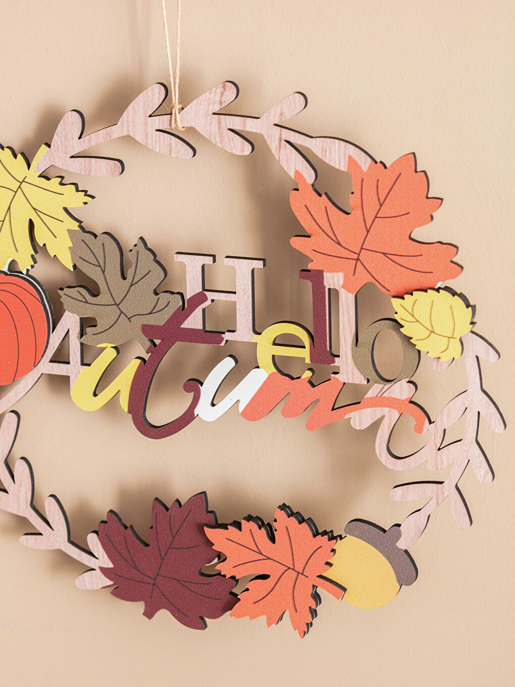 Karışık Ahşap Askılı Kapı Süsü-1