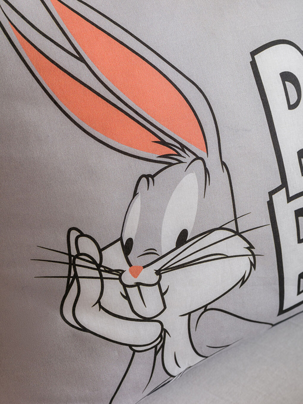 Karışık Bugs Bunny Baskılı Tek Kişilik Nevresim Seti-3