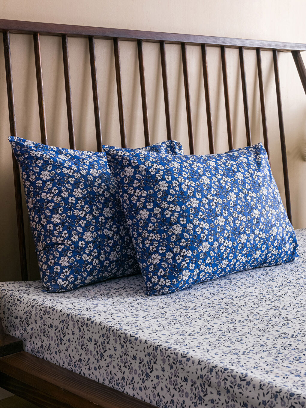 Floral Printed Double Double-Sided Duvet Cover Set-3