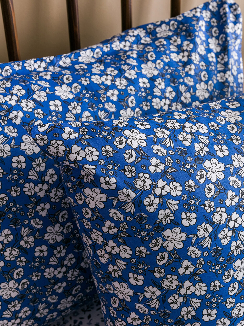 Floral Printed Double Double-Sided Duvet Cover Set-4