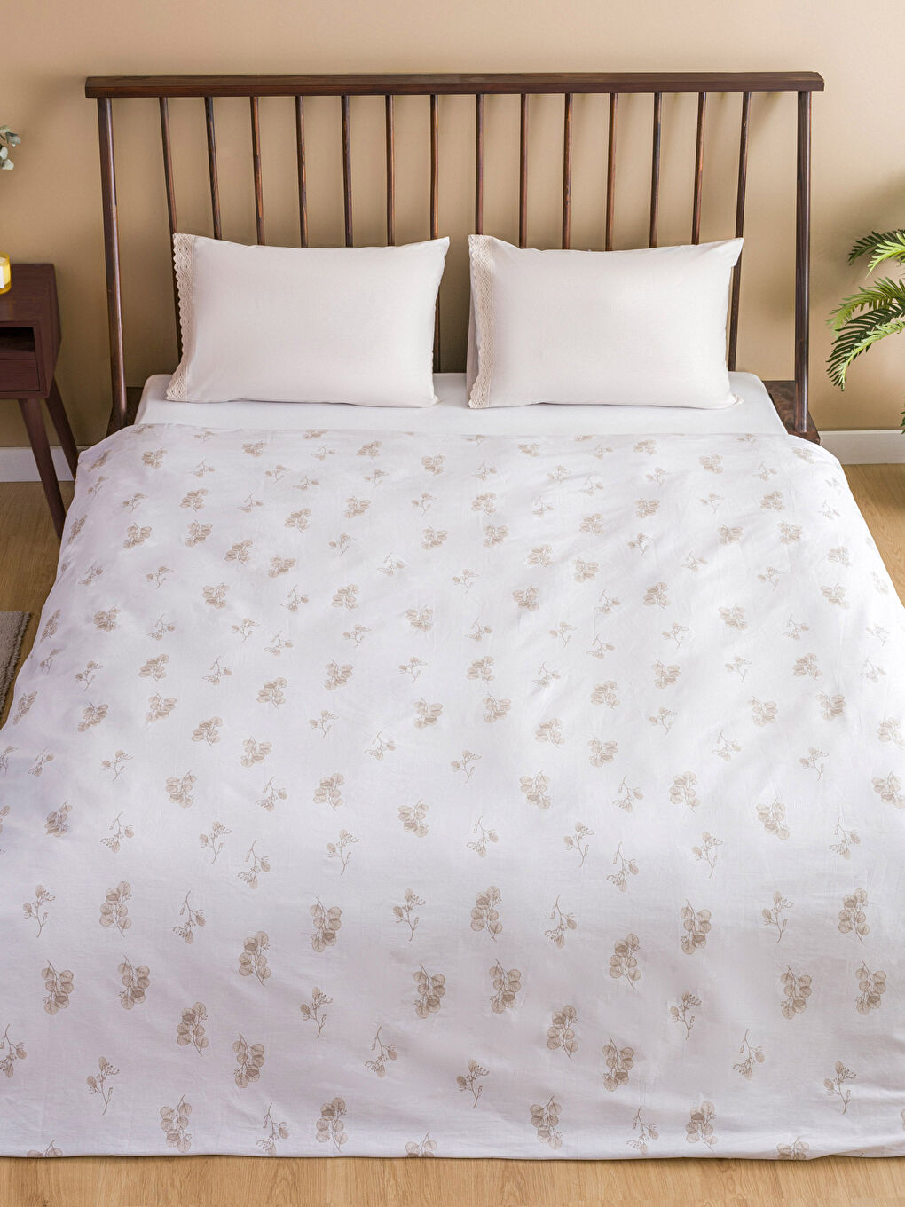 Floral Printed Double Duvet Cover Set-1