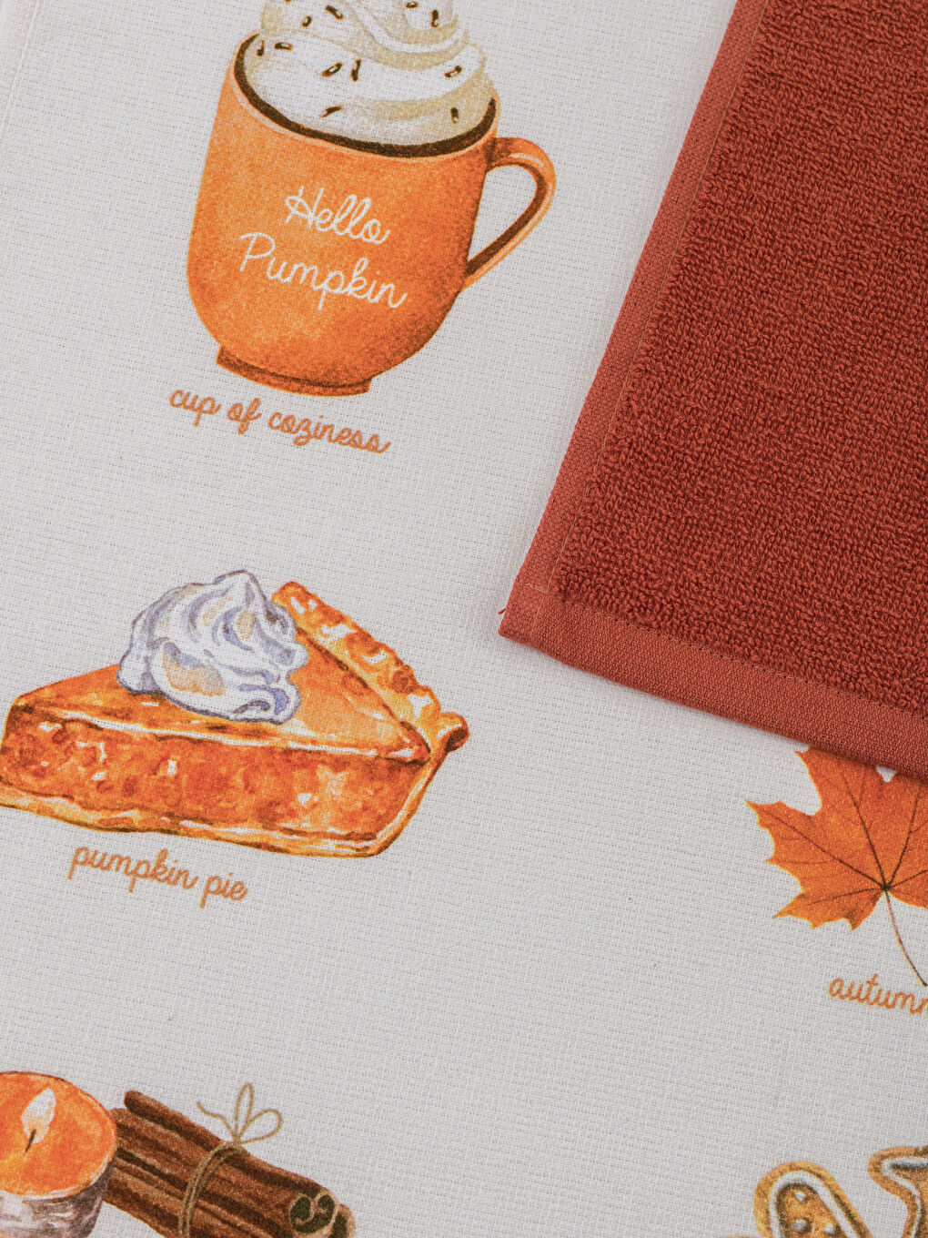 Отпечатана сушилна кърпа 2 броя 40x60 см-2