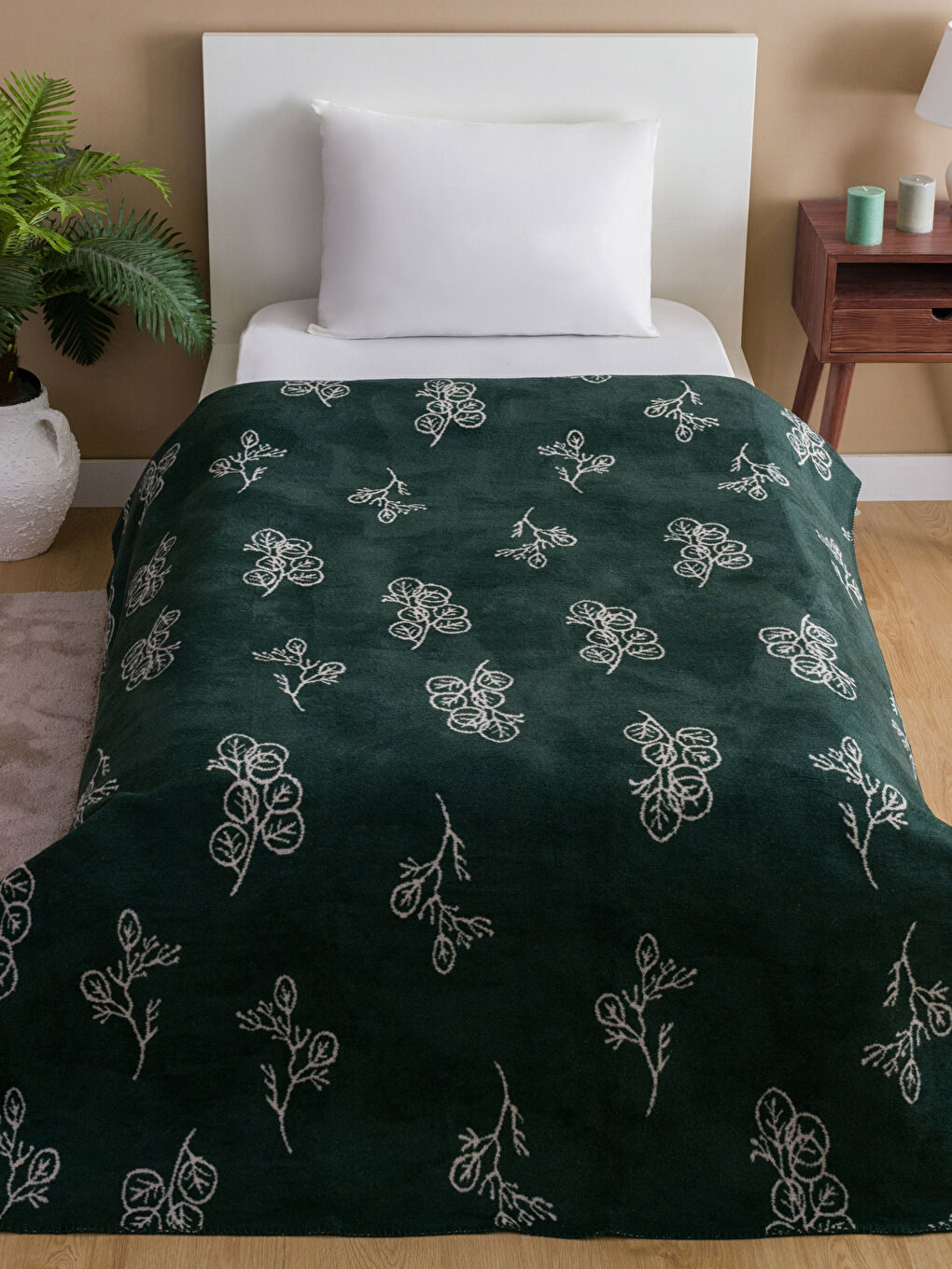 LCW HOME Patterned Single Blanket 150x200 Cm -W3FF43Z8-F9C