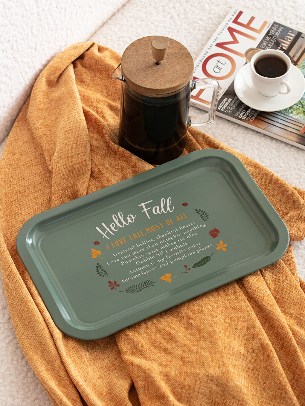 Printed metal tray 25x35 Cm -W3FG52Z8-F9C