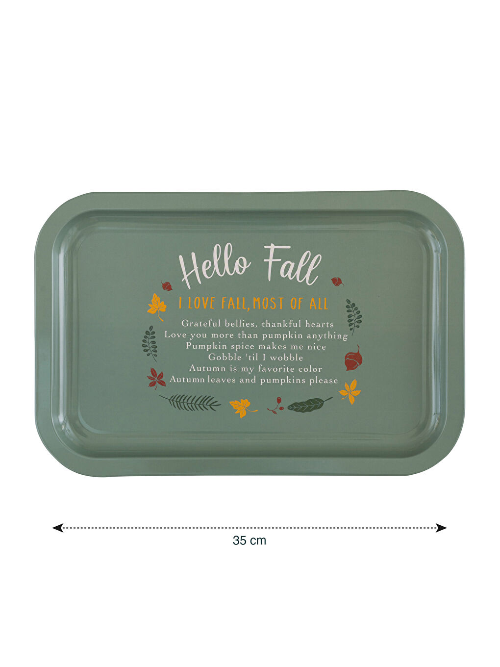 Printed metal tray 25x35 Cm -W3FG52Z8-F9C