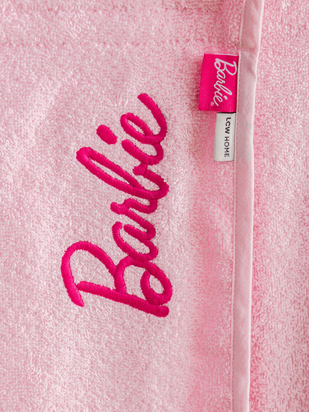 Barbie Embroidered Bath Towel-4