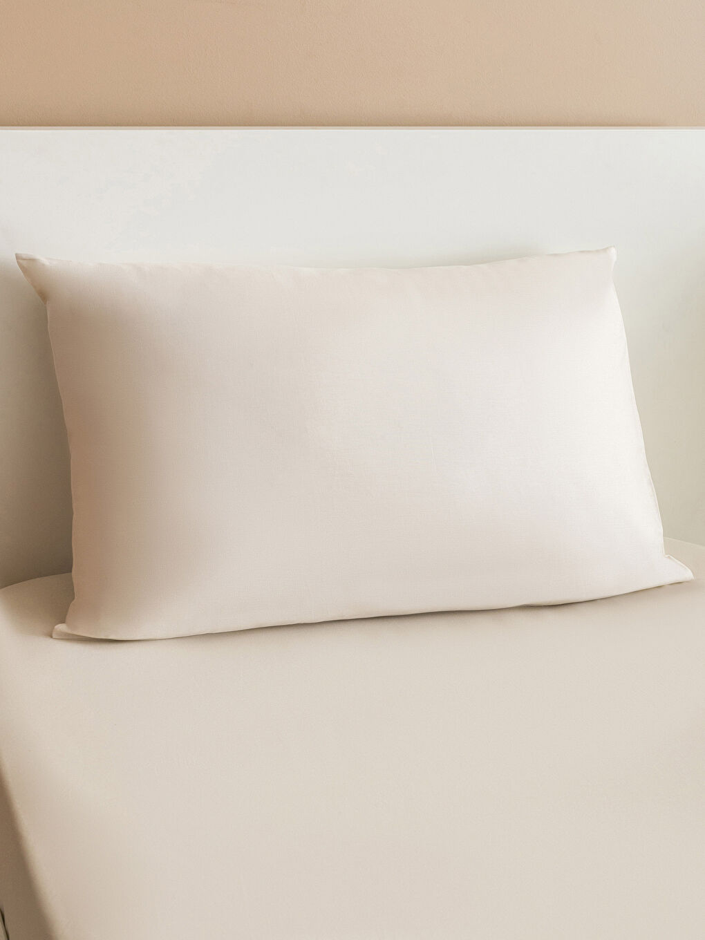 Cearșaf Elastic Simplu din Bumbac pentru Pat Single 100x200x30 Cm-1