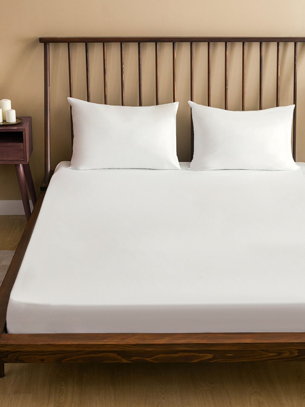 Двуспальная эластичная увеличенная тканая простыня 180x200x30