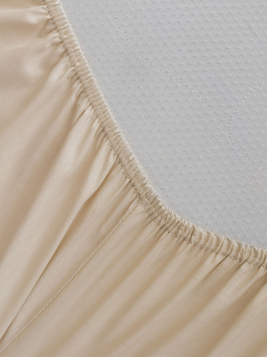 Double Elastic Oversized Woven Bed Sheet 180x200x30-5