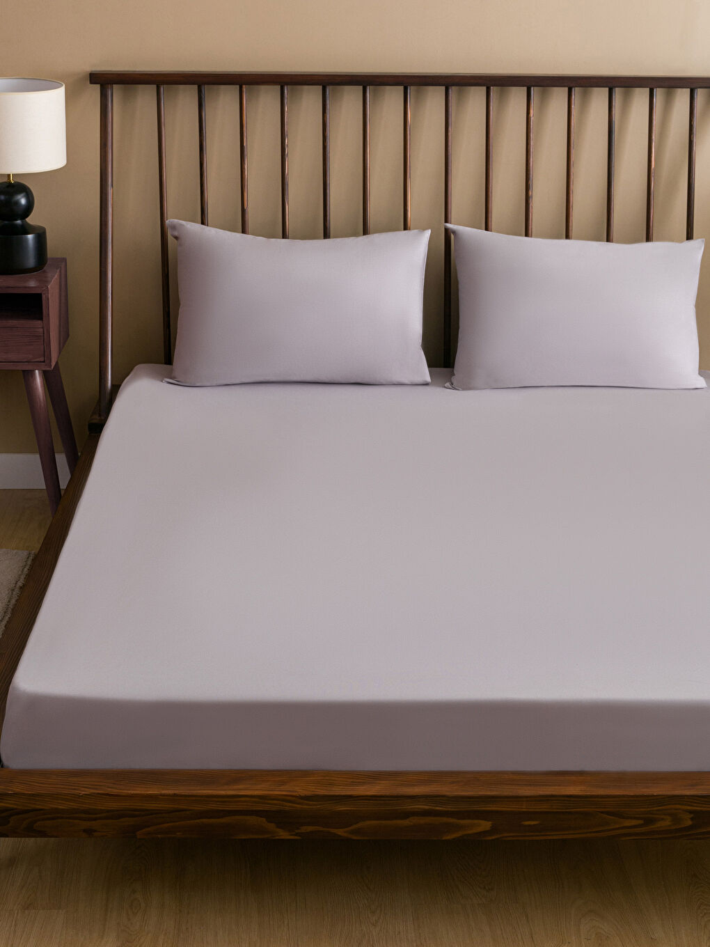 LCW HOME Double Woven Fitted Sheet -W3FG85Z8-CWL