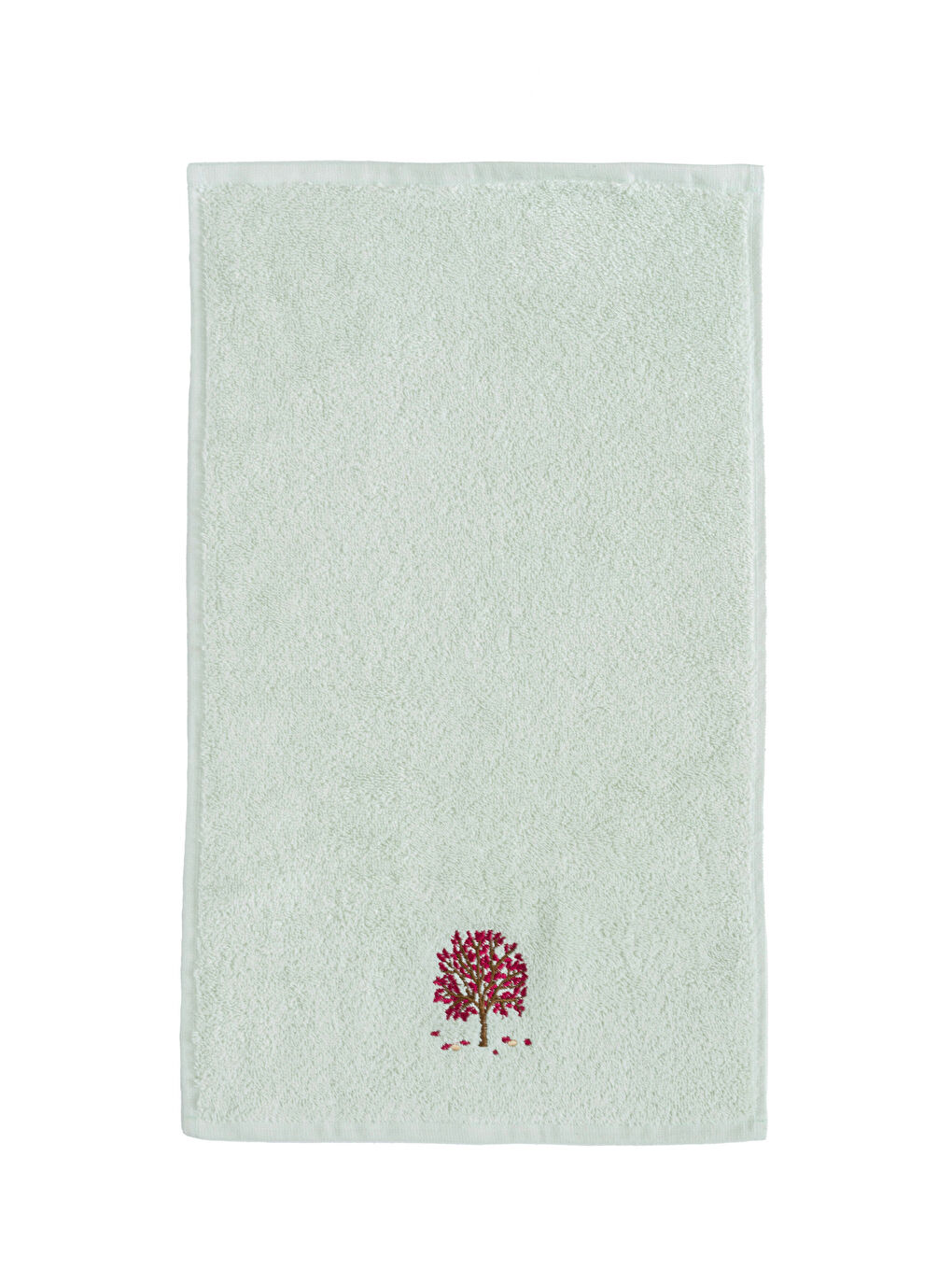 Serviette d'invité Brodée Arbre 30x50 Cm-4