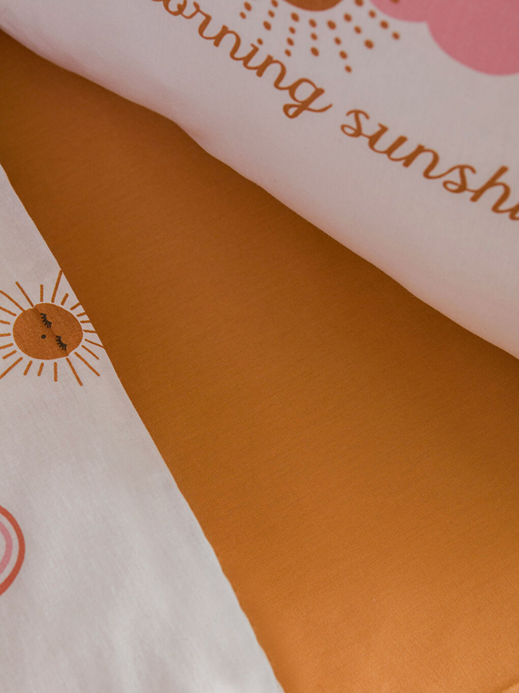 Ensemble de Housse de Couette Bébé en Coton Imprimé-3