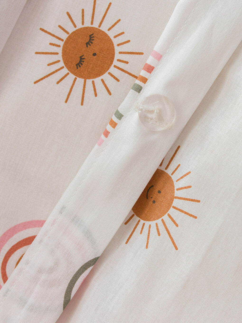 Ensemble de Housse de Couette Bébé en Coton Imprimé-5