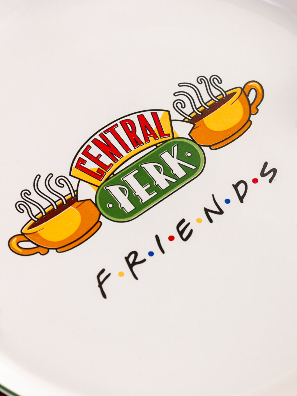 Karışık Friends Baskılı Seramik Tabak 27 cm-2