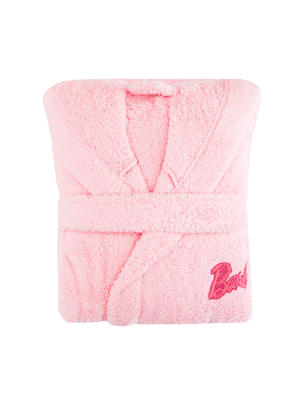 LCW HOME Barbie Embroidered Women's Robe -W3FJ13Z8-JH4