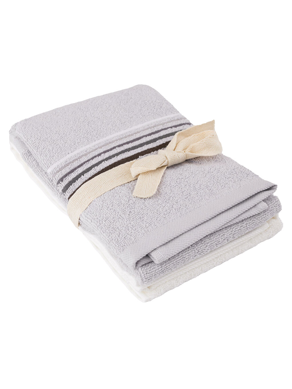 Striped Cotton Hand Towel 2 Pack 50x80 cm-4