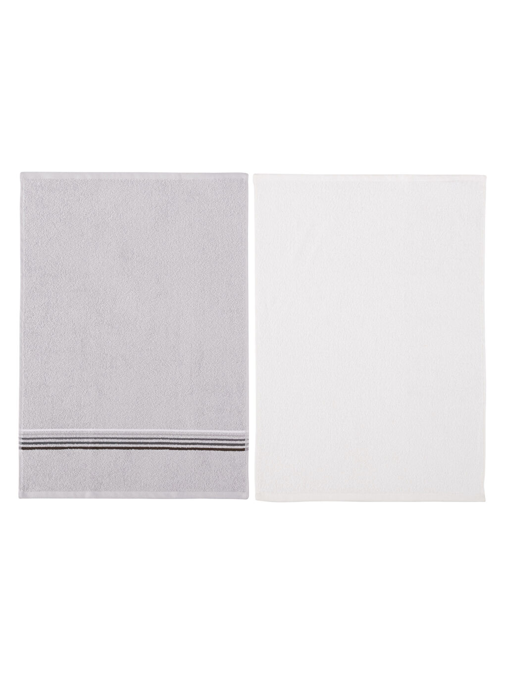 Striped Cotton Hand Towel 2 Pack 50x80 cm-5