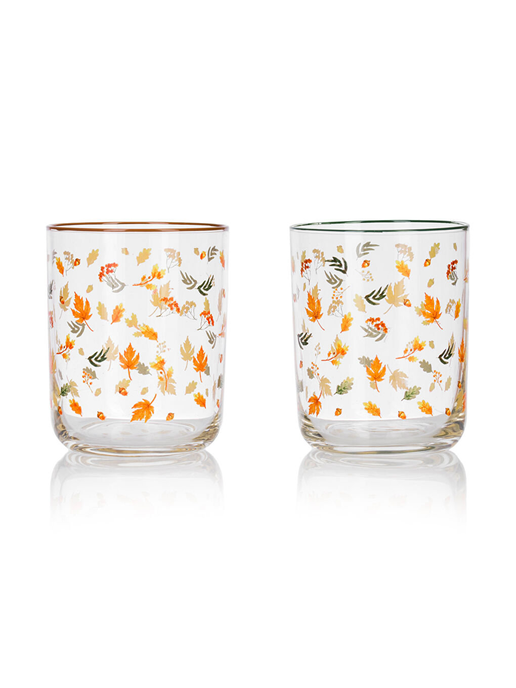 LCW HOME Karişik Baskılı Cam Bardak 3'lü 350 ml - 4