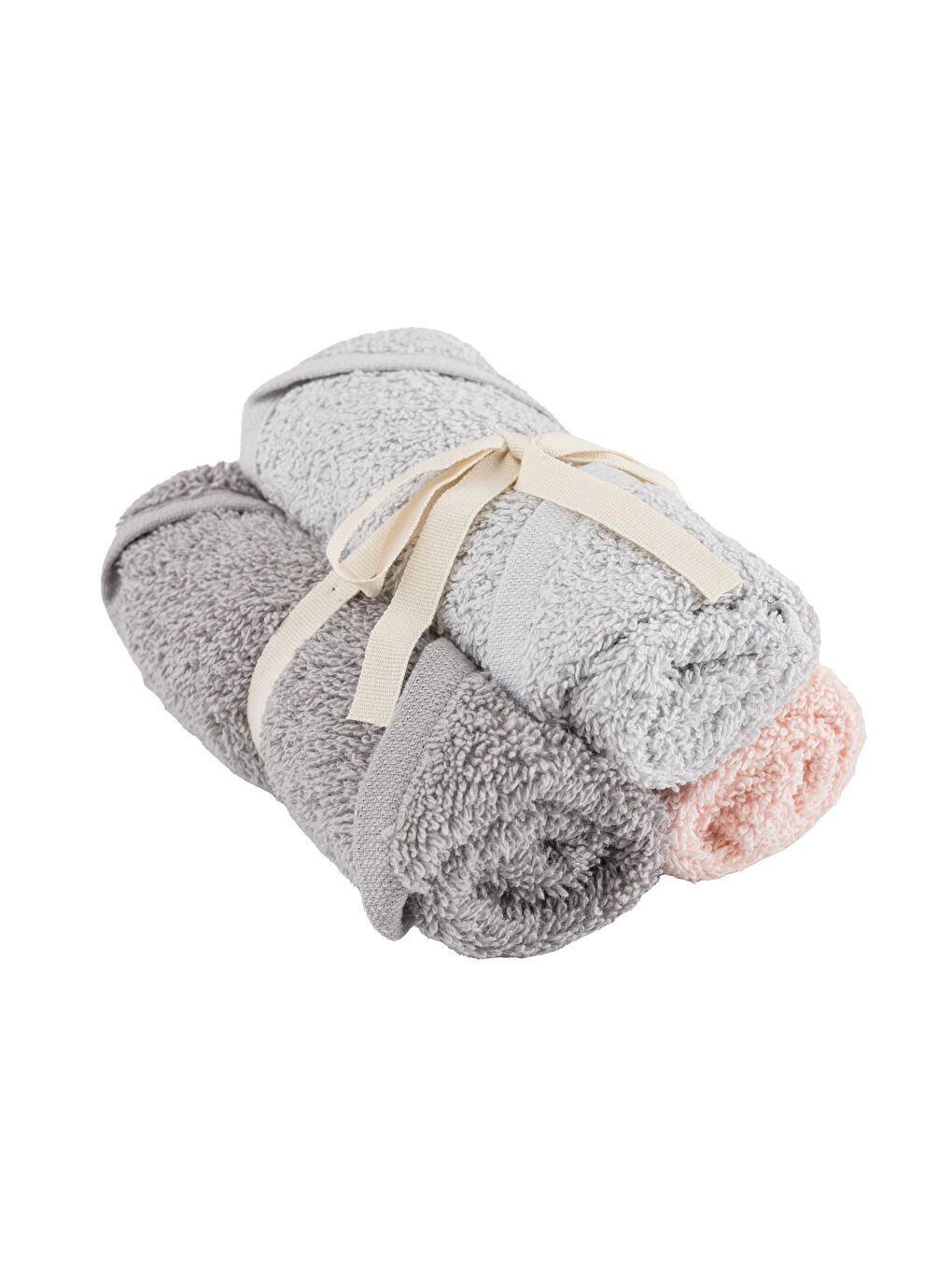 طقم فوط يد قطن سادة - ٣ قطع-5