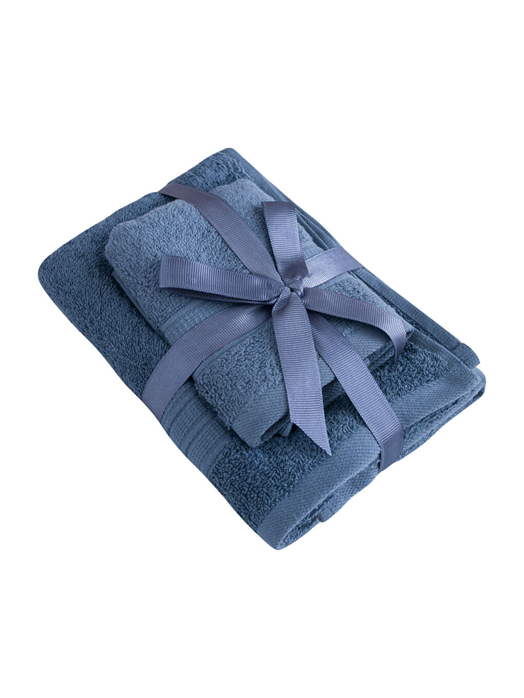 Striped Cotton Towel Set of 2-4