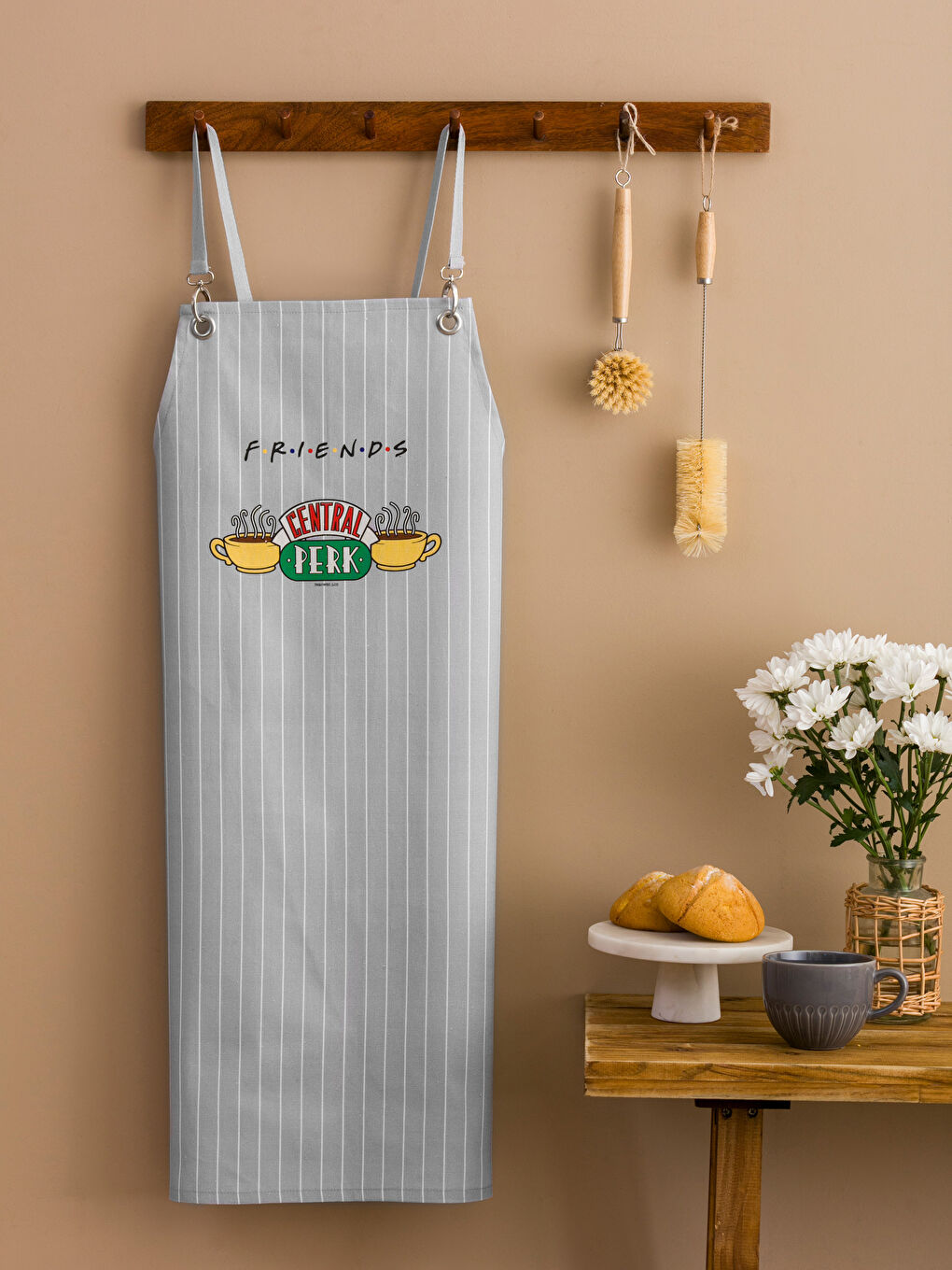 Karışık Friends Baskılı Mutfak Önlüğü