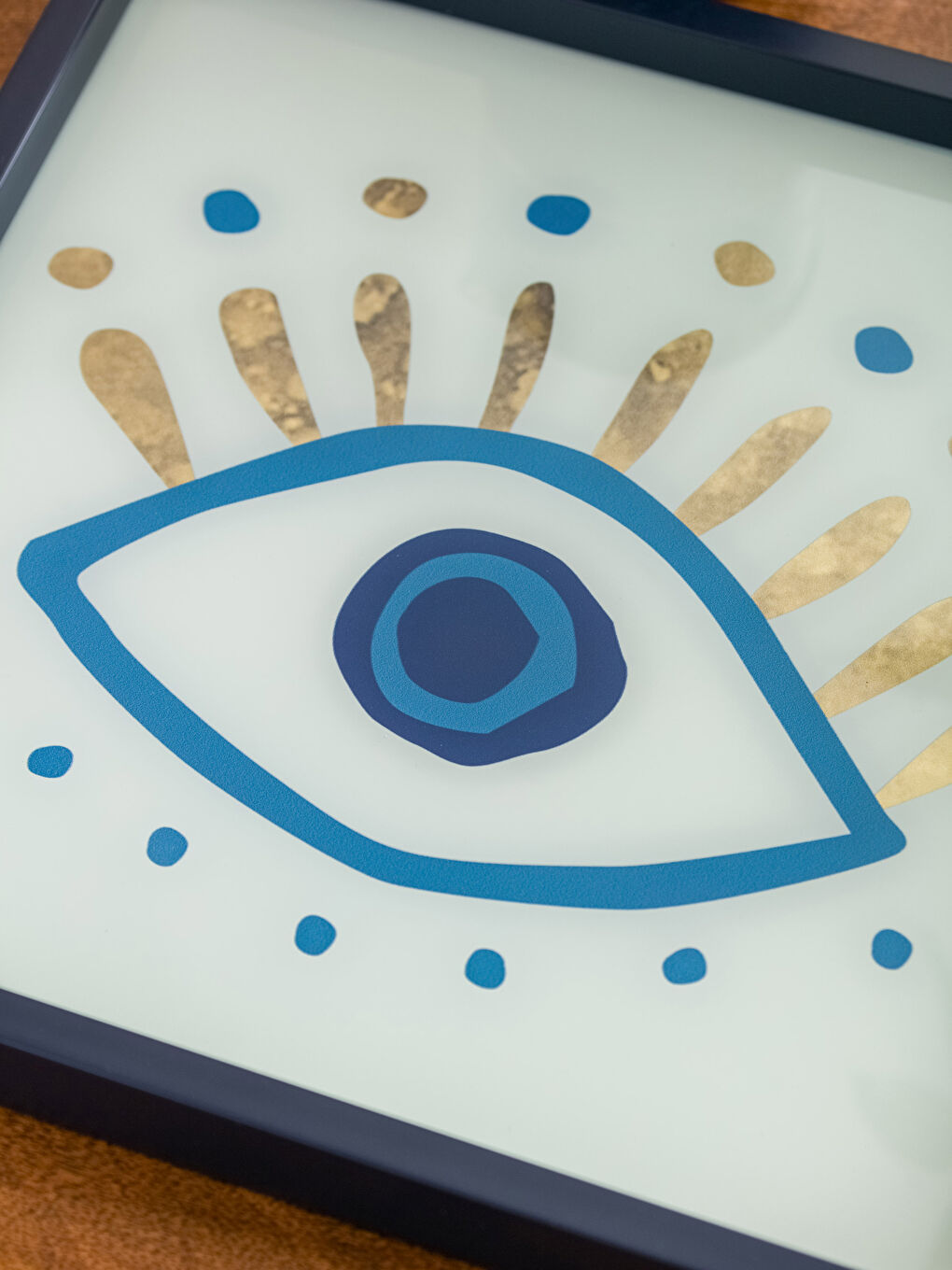 Eye Printed Tray 33x33 Cm-2