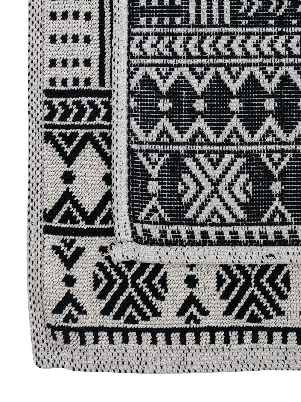 Geometric Patterned Bath Mat 2 Pack-3