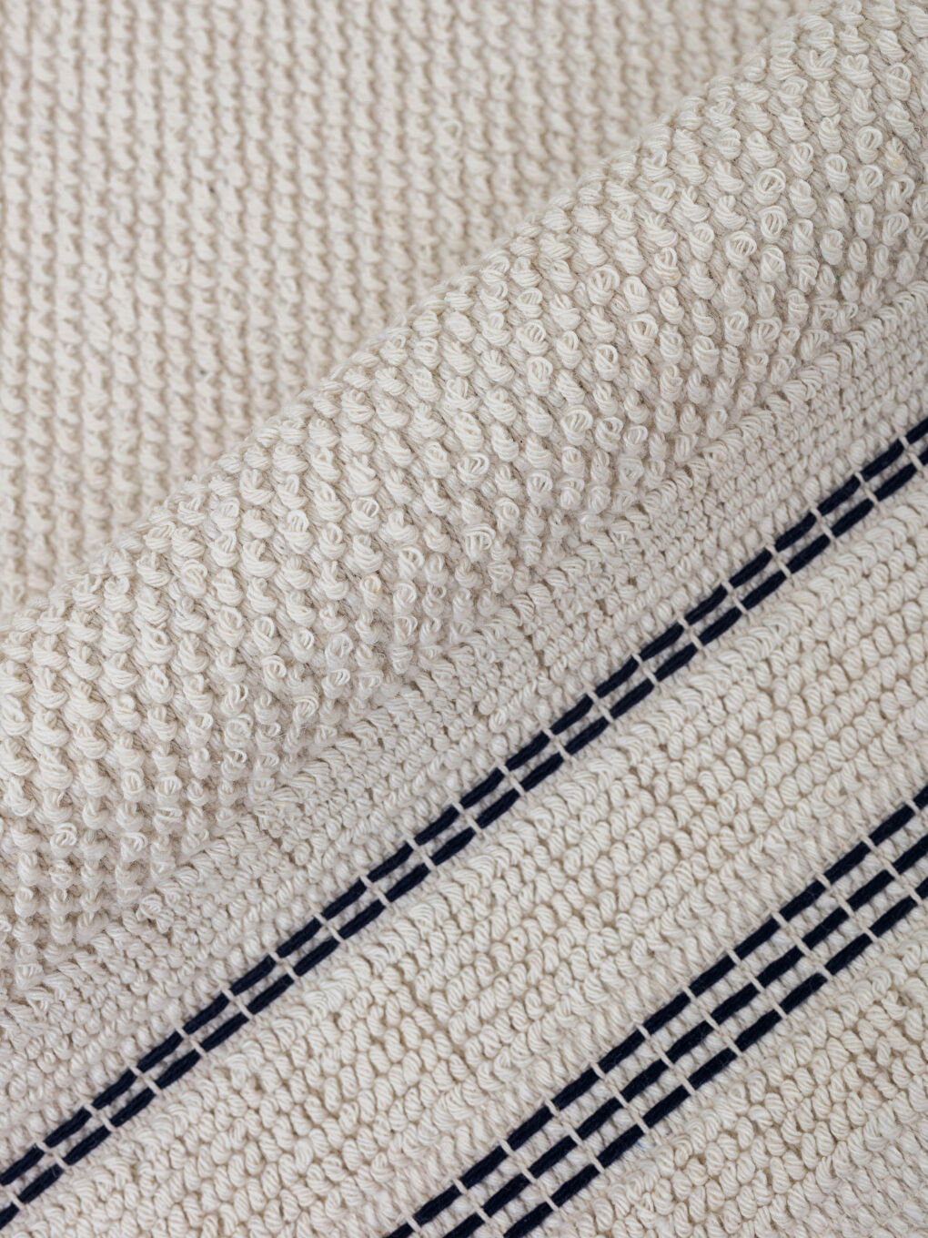 LCW HOME Striped Bath Mat Set of 2 -W3FP76Z8-LRA