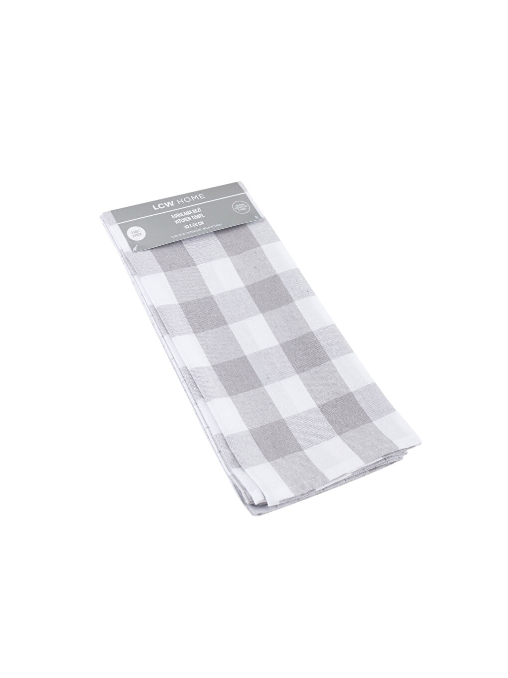 Plaid Patterned Drying Towel 3 Pcs 40x60 Cm-3