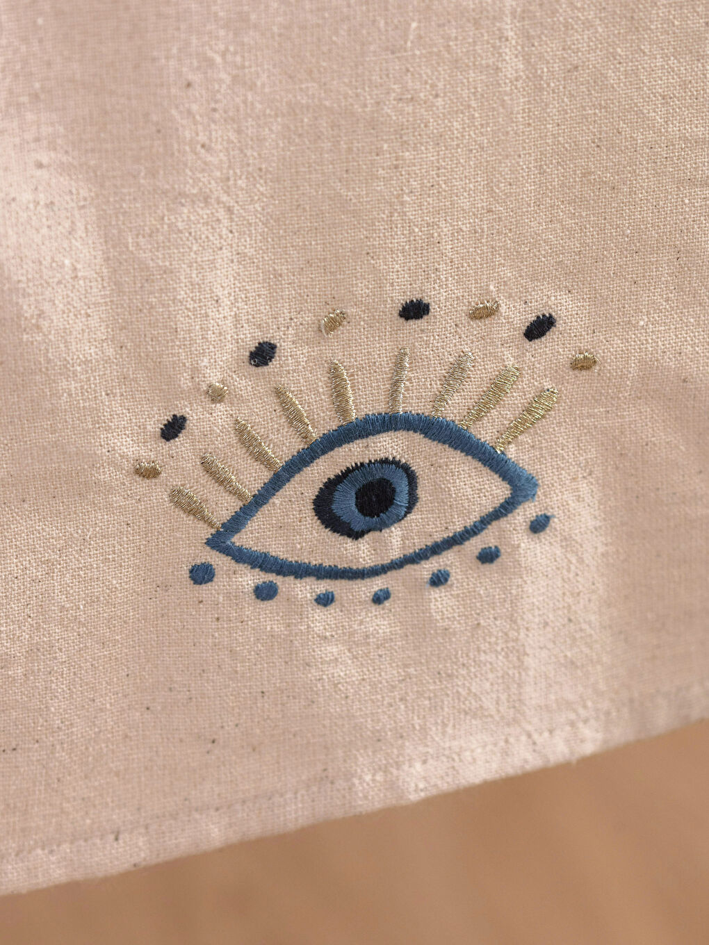Eye Embroidered Runner 45x150 cm -W3FQ65Z8-V4G