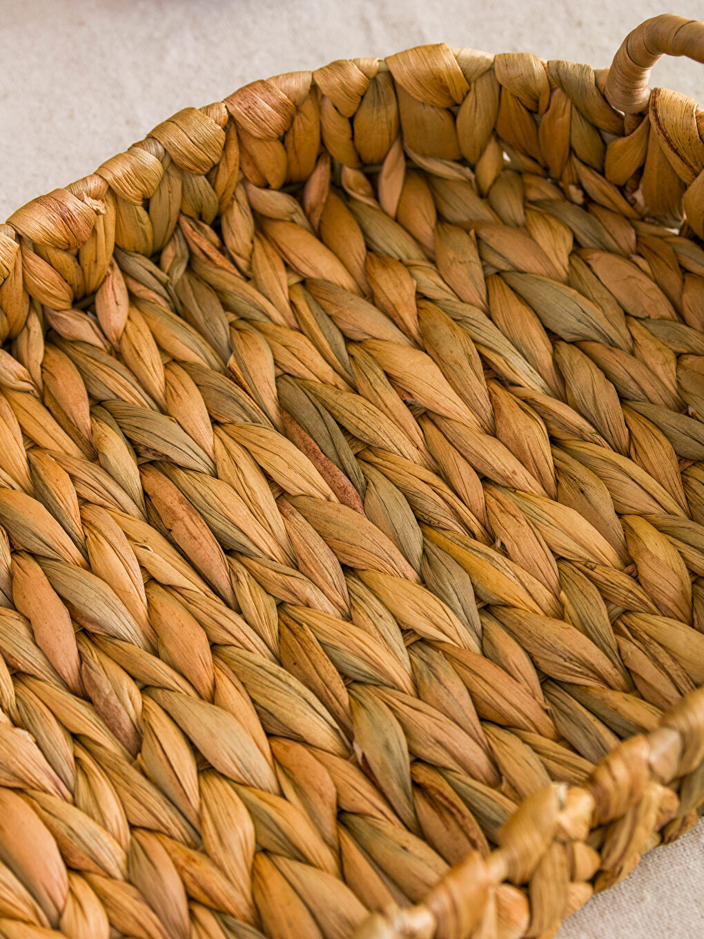 Kahverengi Hasır Tepsi 35x24 cm-3