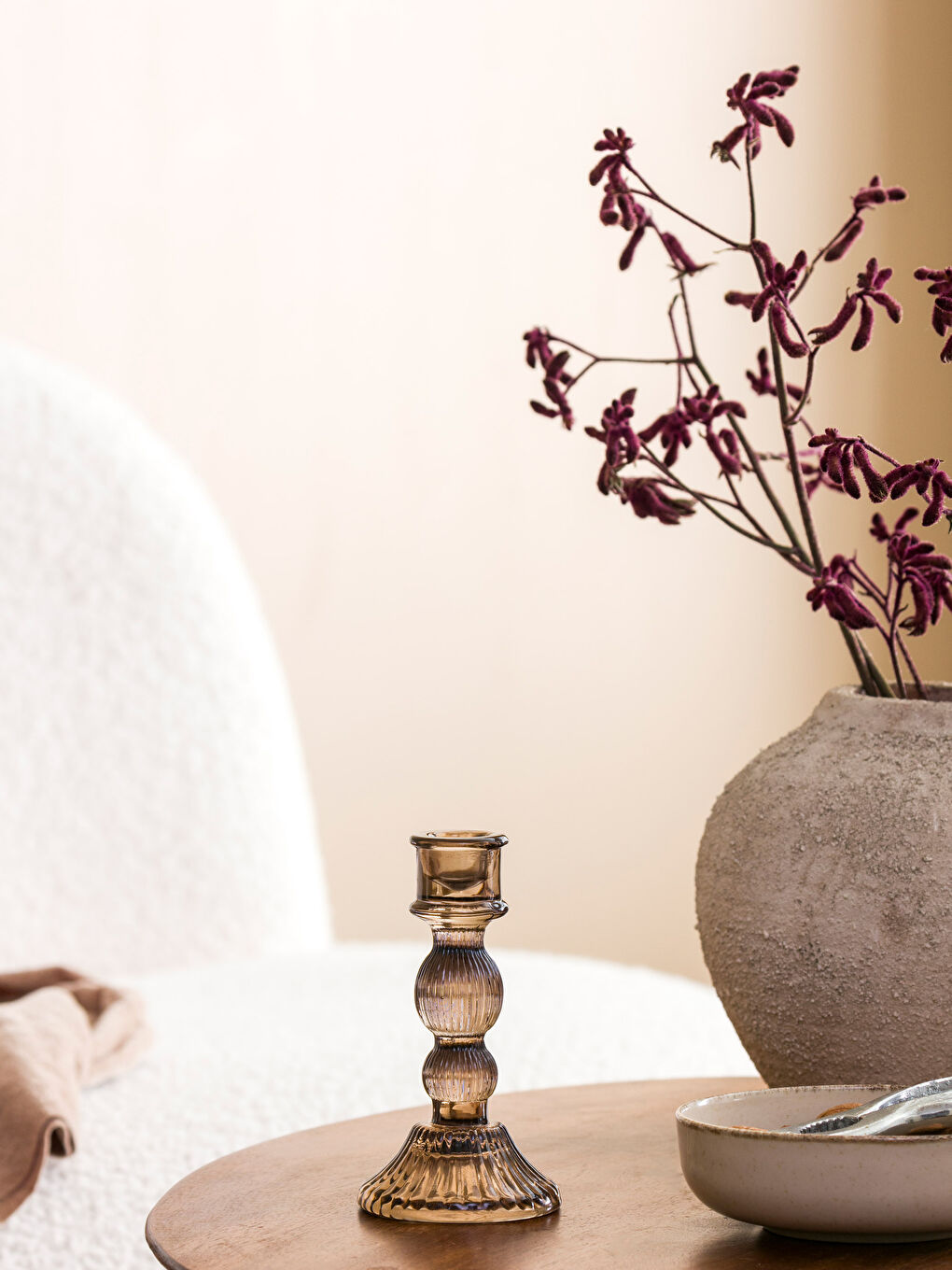 დეკორატიული სანთლის დამჭერი 15 სმ-1