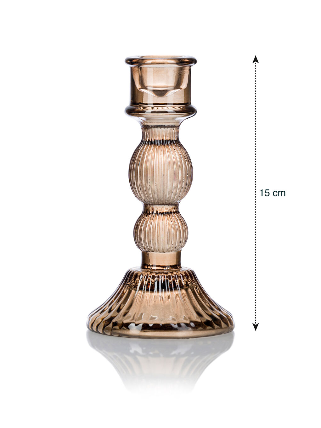 დეკორატიული სანთლის დამჭერი 15 სმ-3