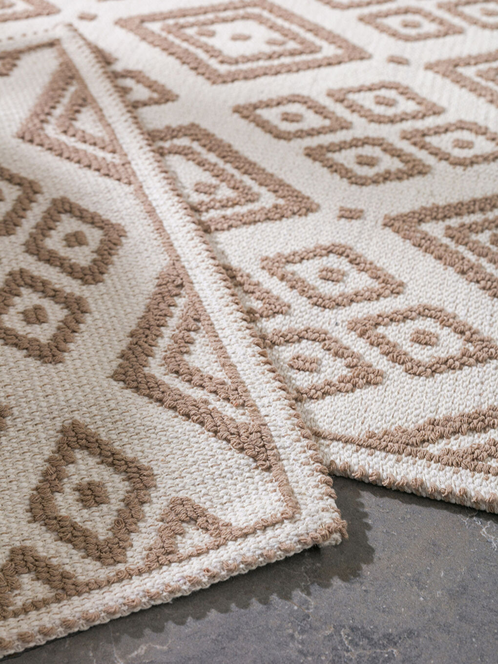 Set Covorașe de Baie cu Model, 2 Bucăți-1