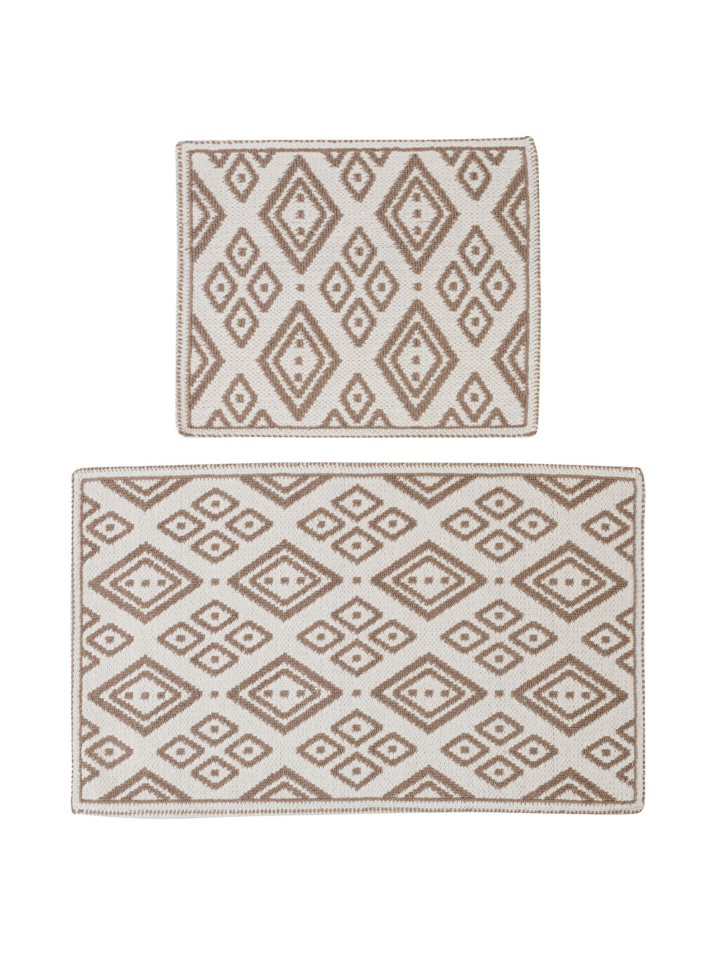 Set Covorașe de Baie cu Model, 2 Bucăți-5