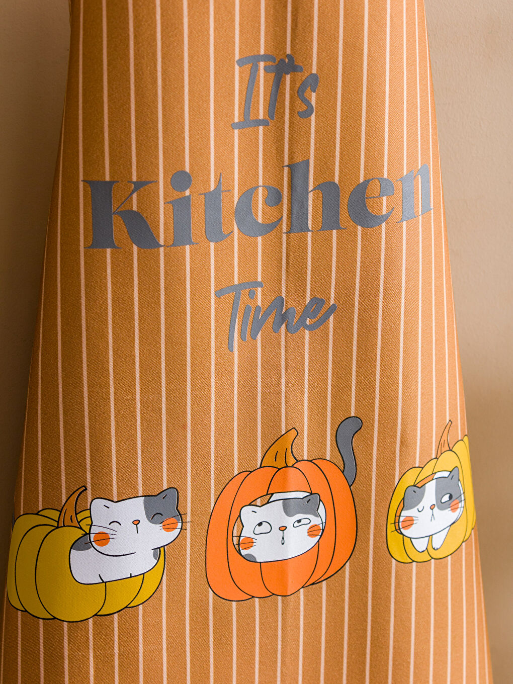 Kedi Baskılı Mutfak Önlüğü-1