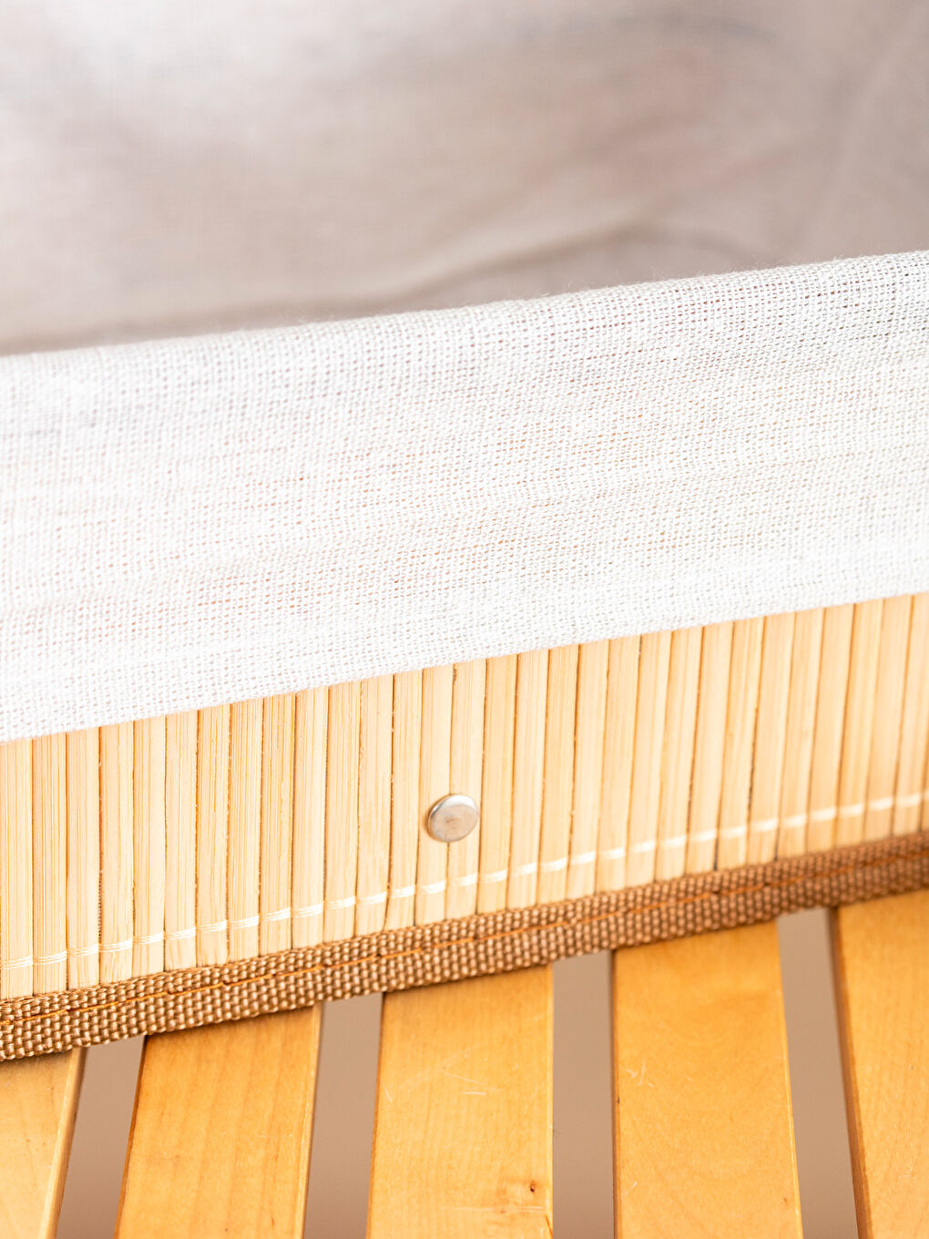 Zusammenklappbarer Bambuskorb-2