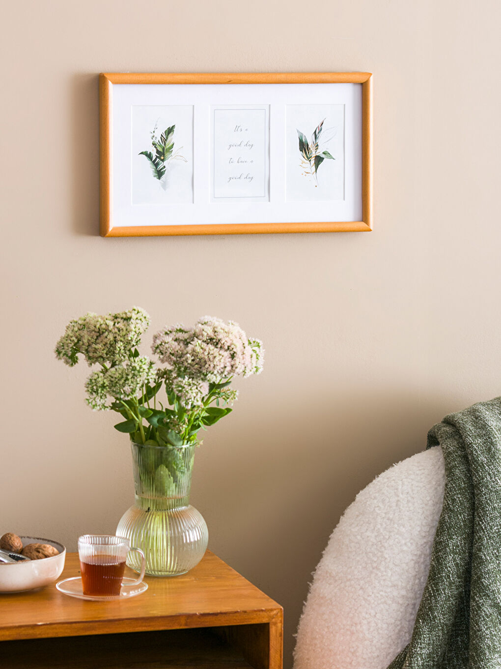 Kahverengi Dekoratif Fotoğraf Çerçevesi 23x40 cm