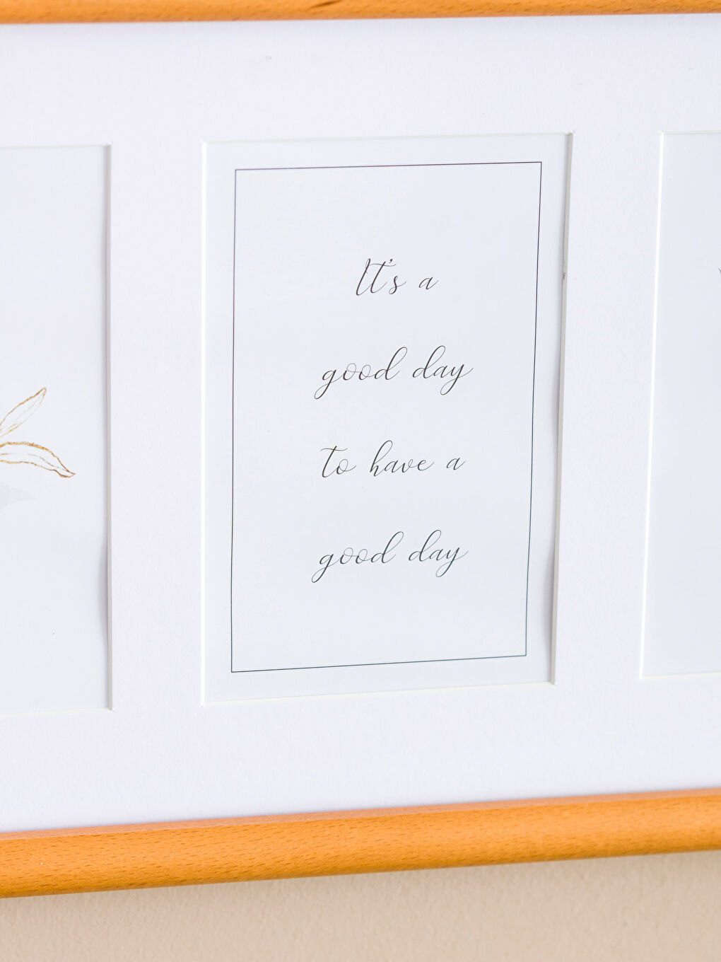 Kahverengi Dekoratif Fotoğraf Çerçevesi 23x40 cm-1