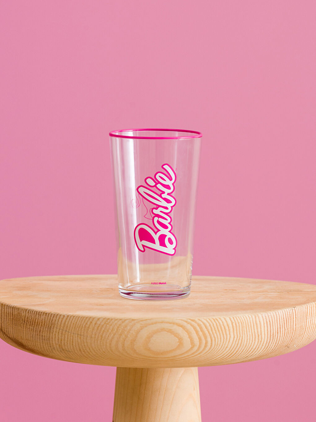 LCW HOME Barbie Baskılı Cam Bardak 570 ml -W3FY20Z8-LT9