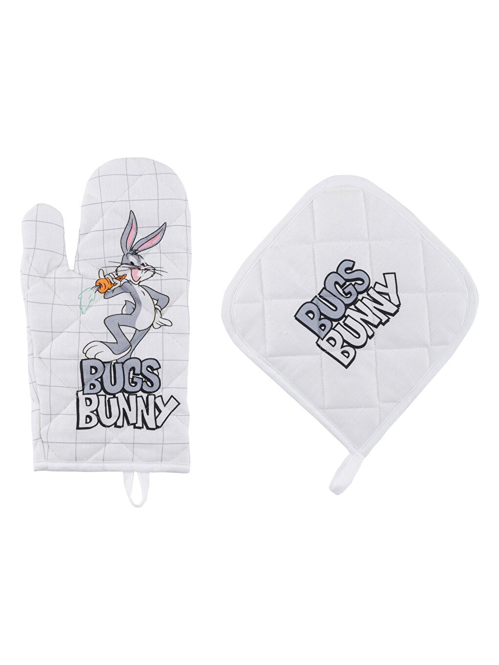 Bugs Bunny Printed Oven Mitten Set-4