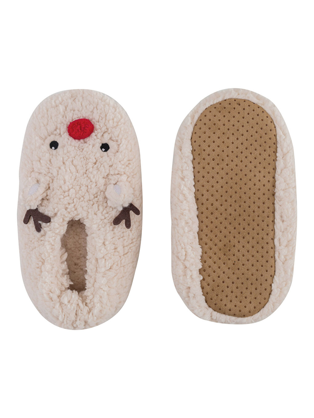 Papuci de casă cu Detalii Broderie Aplicată 3D pentru Femei-5