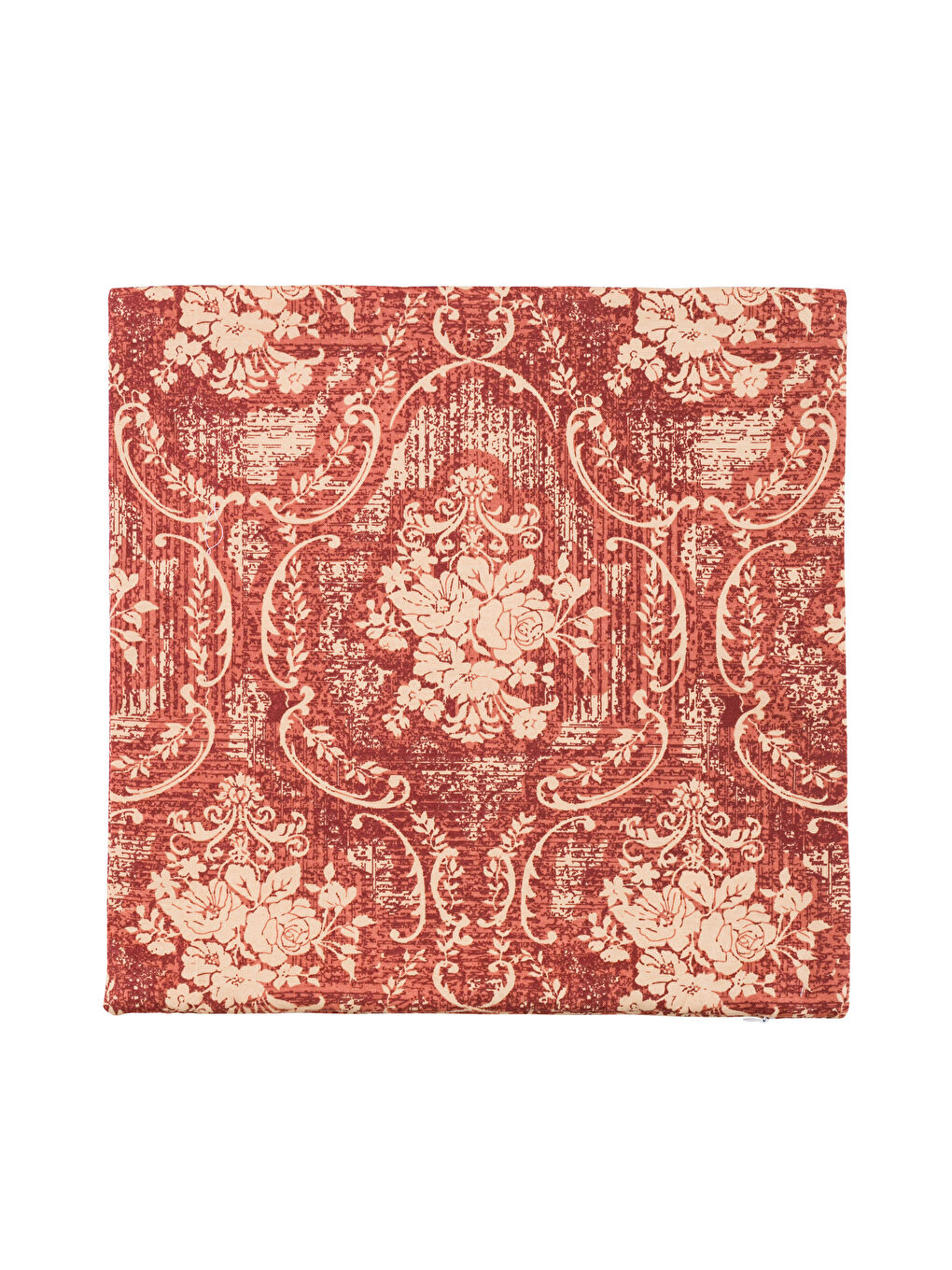 Kahverengi Desenli Kırlent Kılıfı 45x45 cm-4