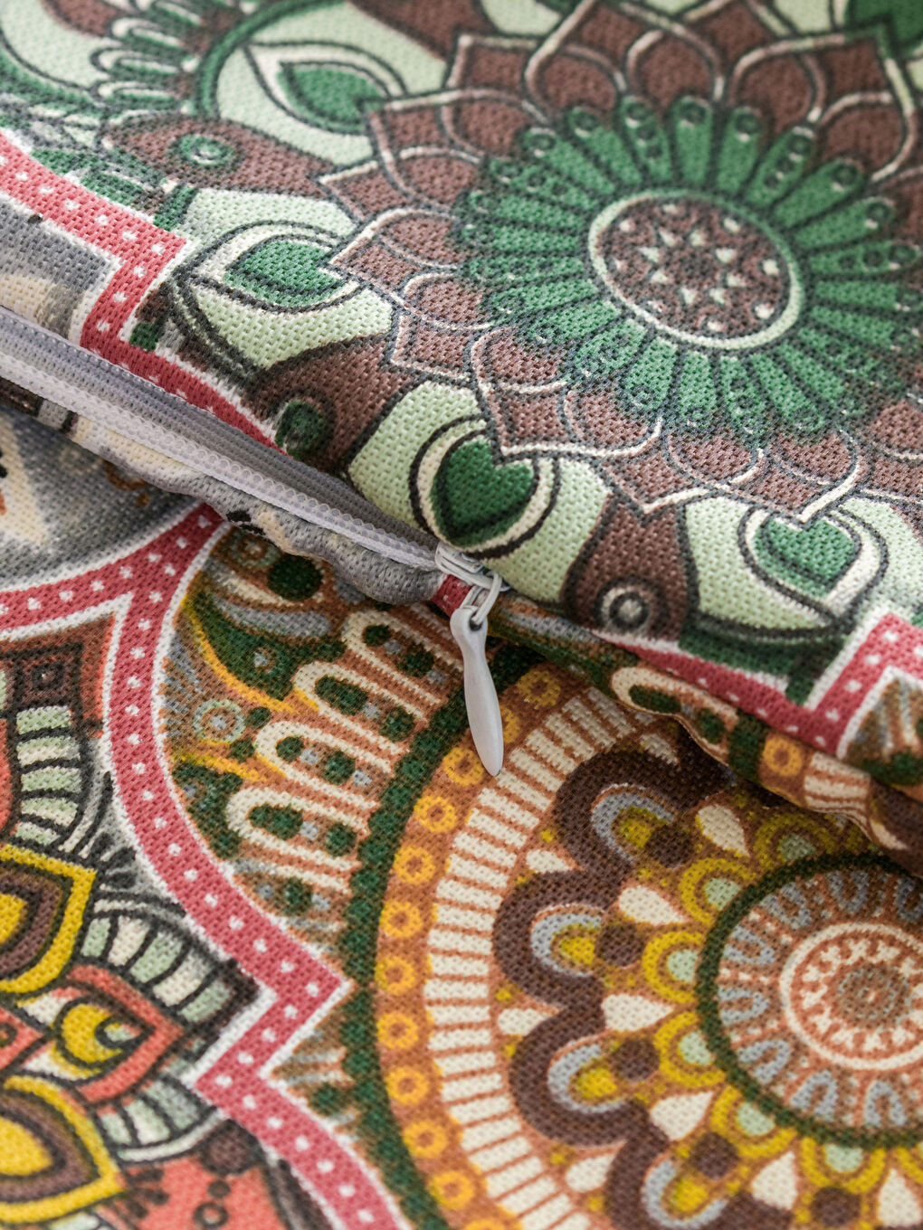 Gemustertes Gefülltes Kissen 45x45 Cm-3