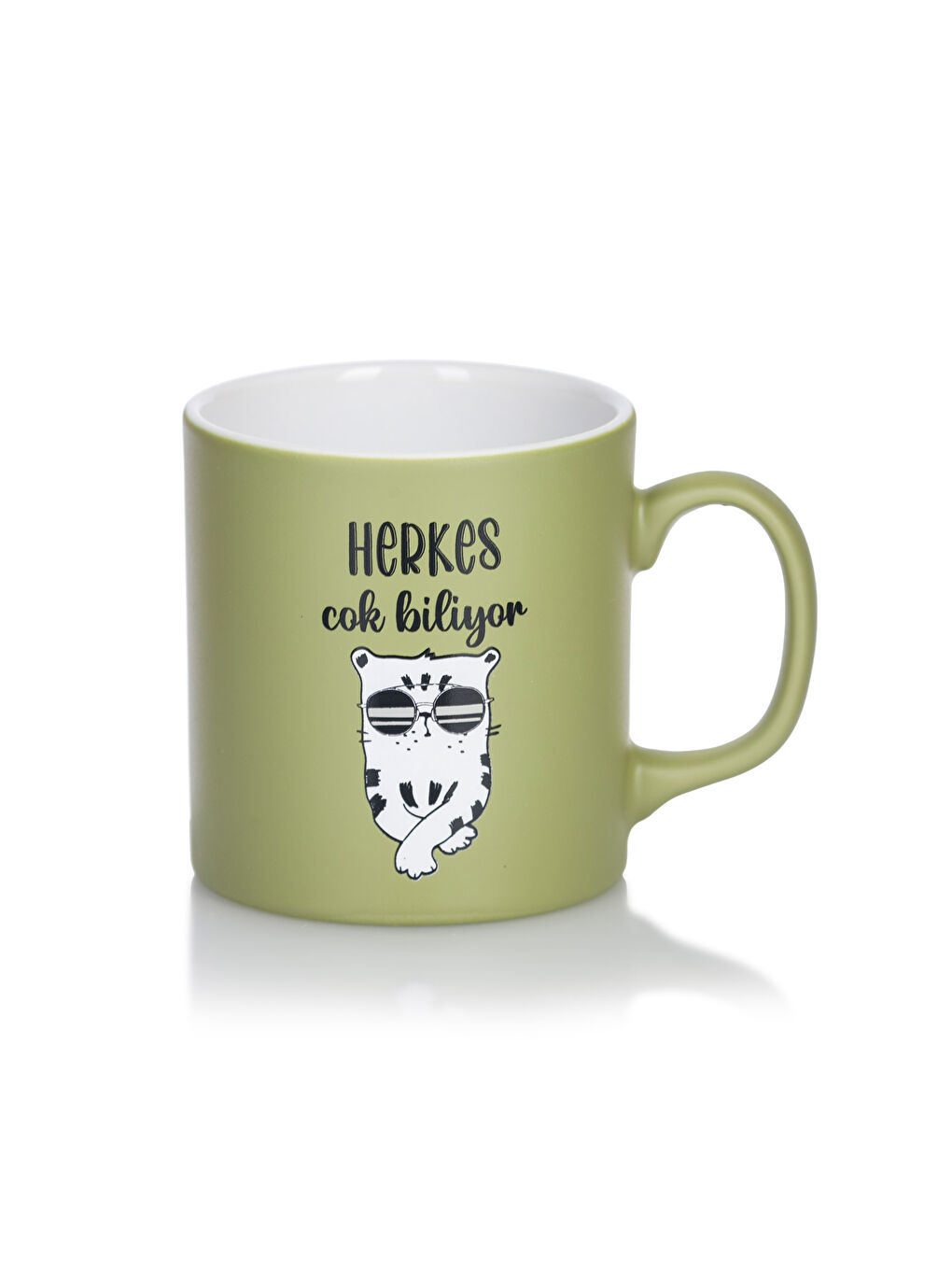Karışık Kedi Baskılı Seramik Kupa 320 ml-4
