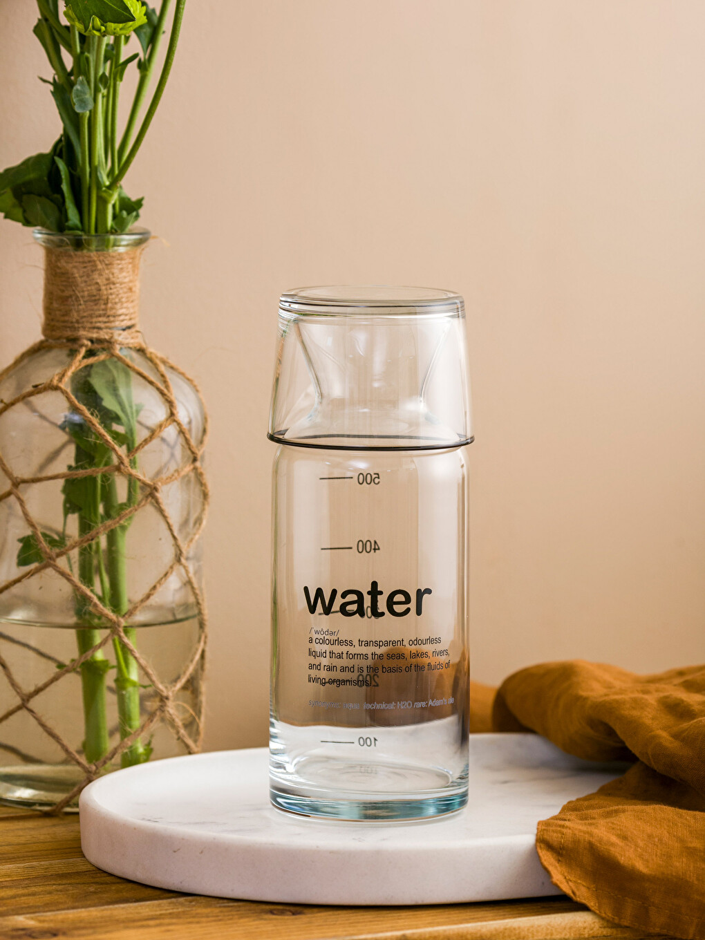 Pichet en Verre avec Couvercle Imprimé 700 ml-3